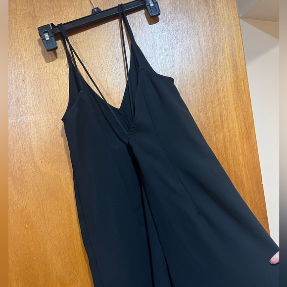 MANGO - Long palazzo strap jumpsuit - Picture 4 of 7